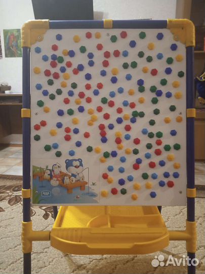 Магнитная и Мелковая доска десткая Nika