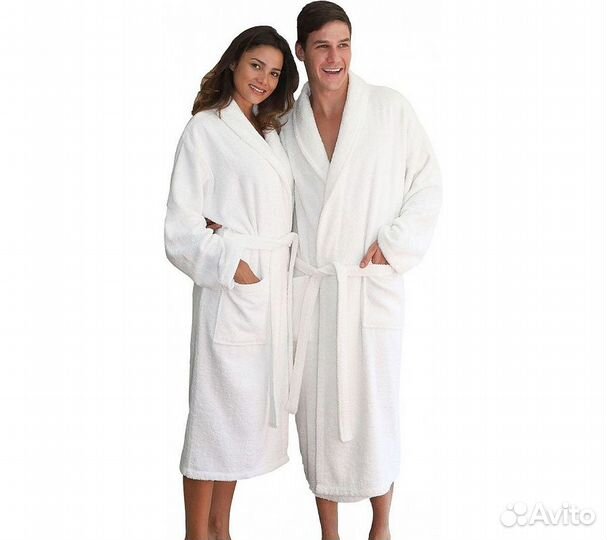 Халат махровый GoodNight 42-44 (S) белый
