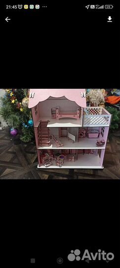 Новый дом в коробке высота 49 см