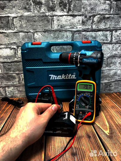 Аккумуляторная дрель шуруповерт makita 24v