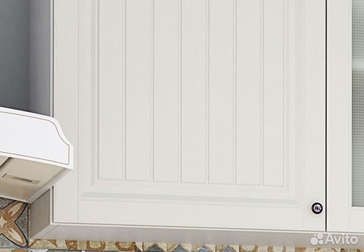 Кухня Хозяюшка Магнолия-деним мдф 2,0 м