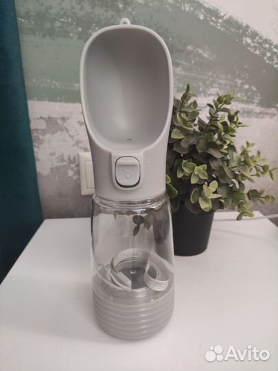 Дорожная поилка-кормушка для животных