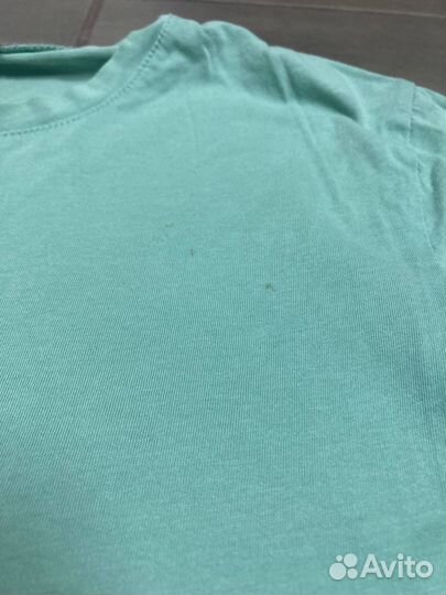 Футболка Zara мужская светло зеленая