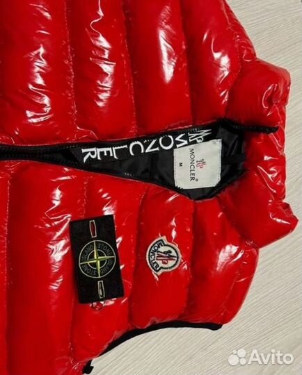 Жилетка moncler глянец