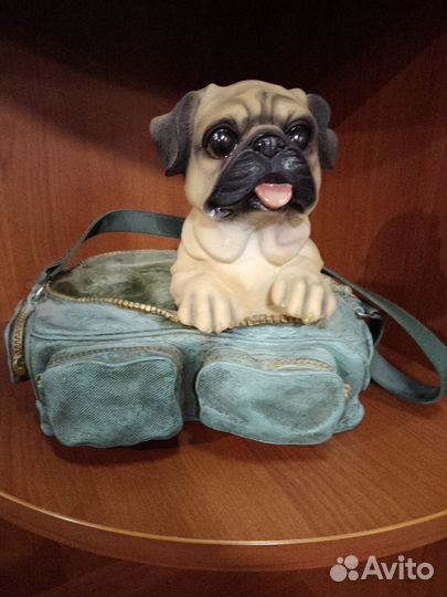 Мопс копилка