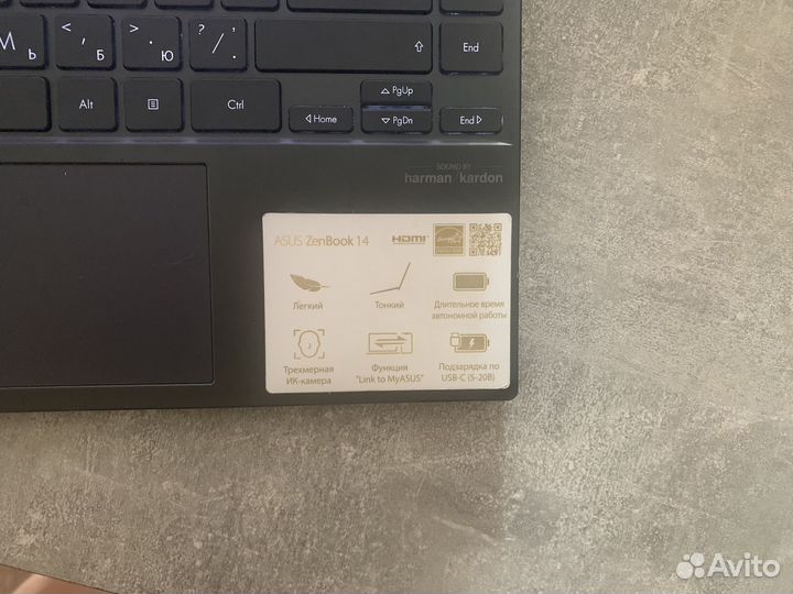Ноутбук Asus zenbook 14 UX425J