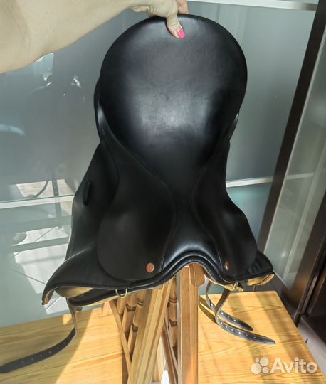 Седло выездковое Euroriding Diamant 17/2