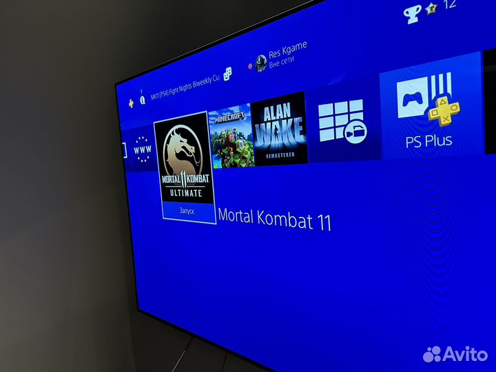 Sony PS4 Slim 1Tb / 3я ревизия / игры