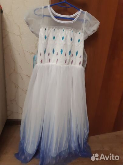 Платье эльзы 122-128