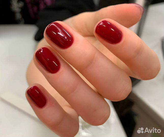 Маникюр с укреплением