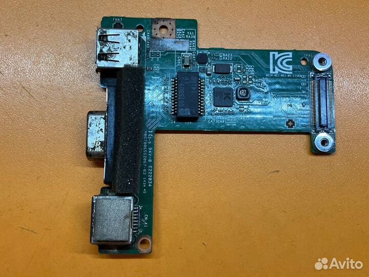 Б\У плата расширения MS-1759A для MSI GE70