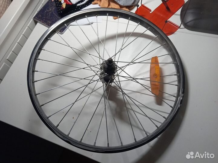 Переднее колесо на bmx
