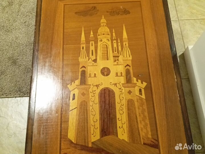 Столешница для стола СССР инкрустация