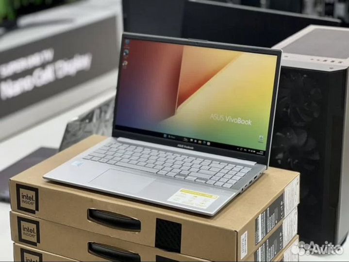 Новый Asus VivoBook 15.6 IPS N200 8G озу Подсветка