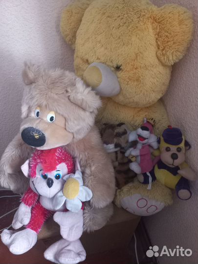 Игрушки пакетом в т.ч Мишка из мульт Маша и Медвед