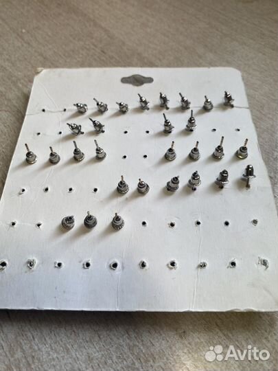 Серьги и подвеска