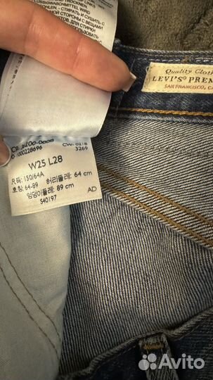 Женские джинсы levis 501