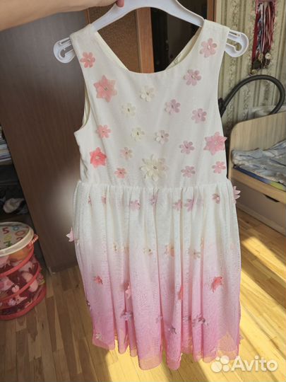 Платье нарядное h&m 122 размер
