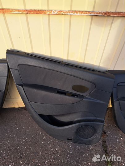 Дверные карты рено гранд сценик