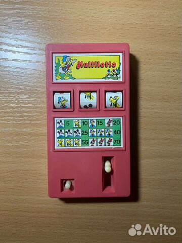 Multislot игрушка ретро