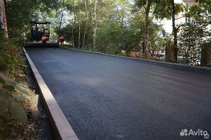 Асфальтирование любой сложности