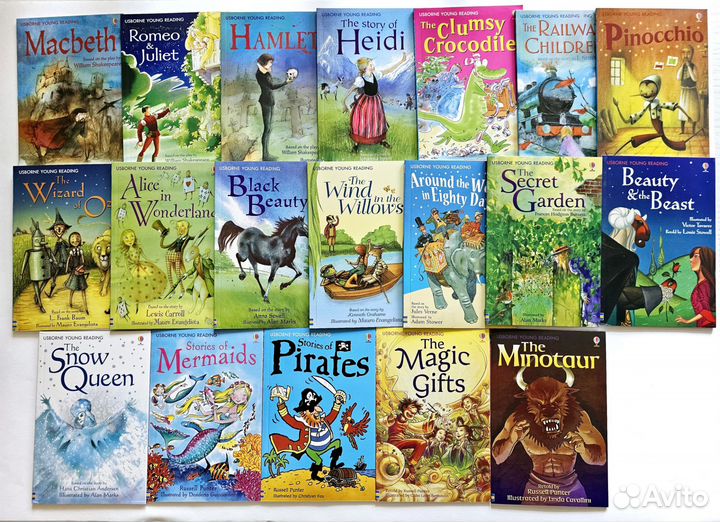 Usborne Young Reading книга на английском языке