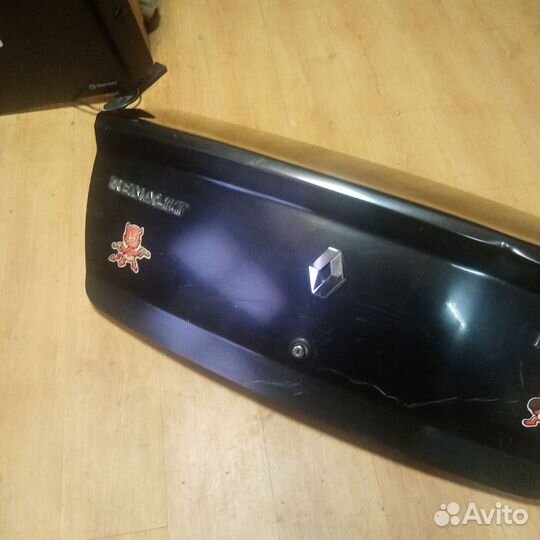 Рено логан 1 крышка багажника с 2009-2014г