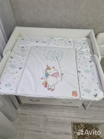 Пеленальный комод с матрасиком