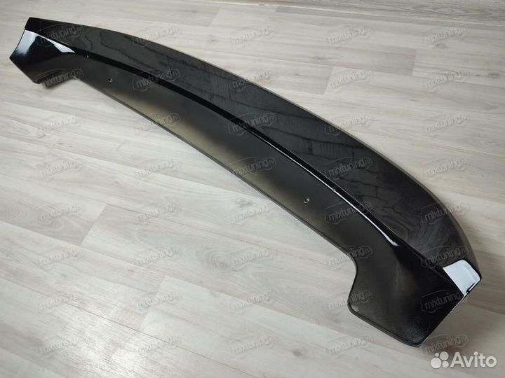 Спойлер на Mitsubishi Outlander 3 2012-2020 чёрный