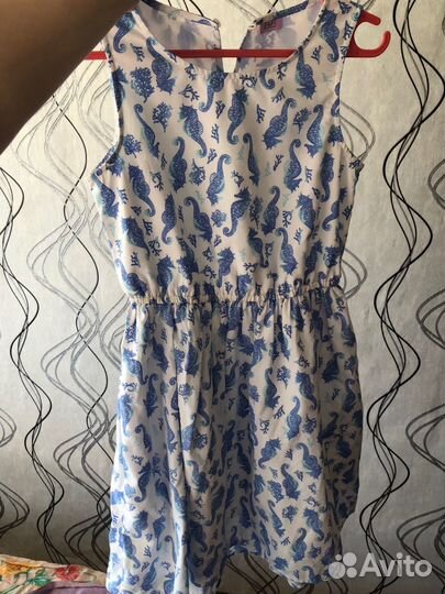 Платье для девочки 44-46