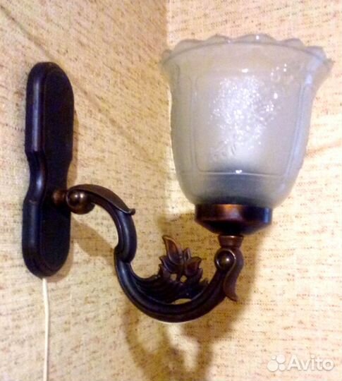 Бра бронза СССР