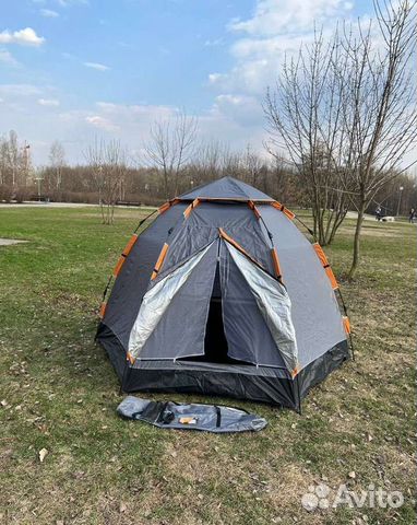Палатка большая на 4 человека купить в Калининграде | Хобби и отдых | Авито