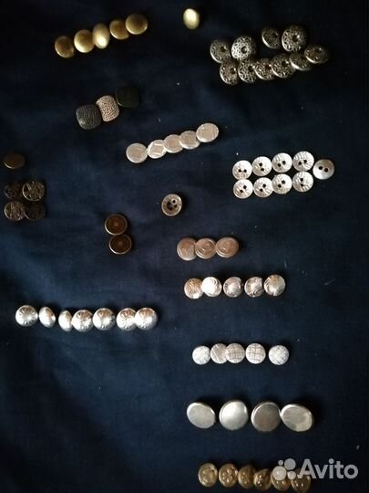 Пуговица металлическая