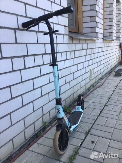 Самокат взрослый двухколесный