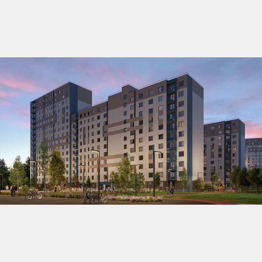 Квартира-студия, 20,5 м², 14/16 эт.