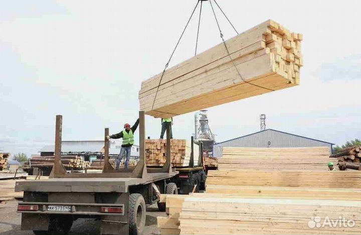 Брус строительный