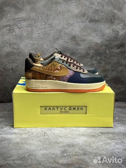 Кроссовки Nike Air Force 1 Travis Scott