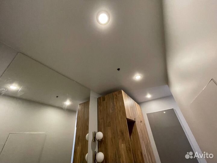 Натяжные потолки (без запаха и пыли)