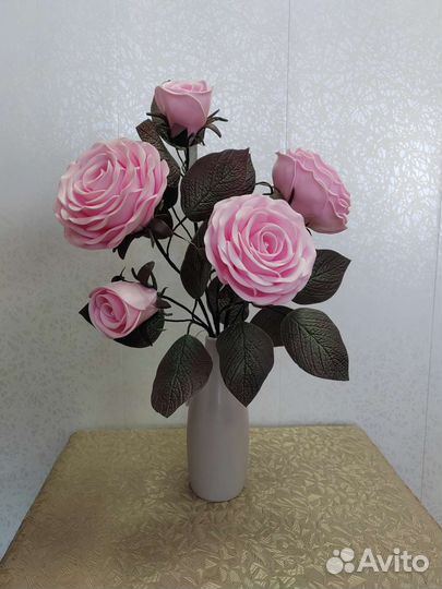 Светильник роза из изолона