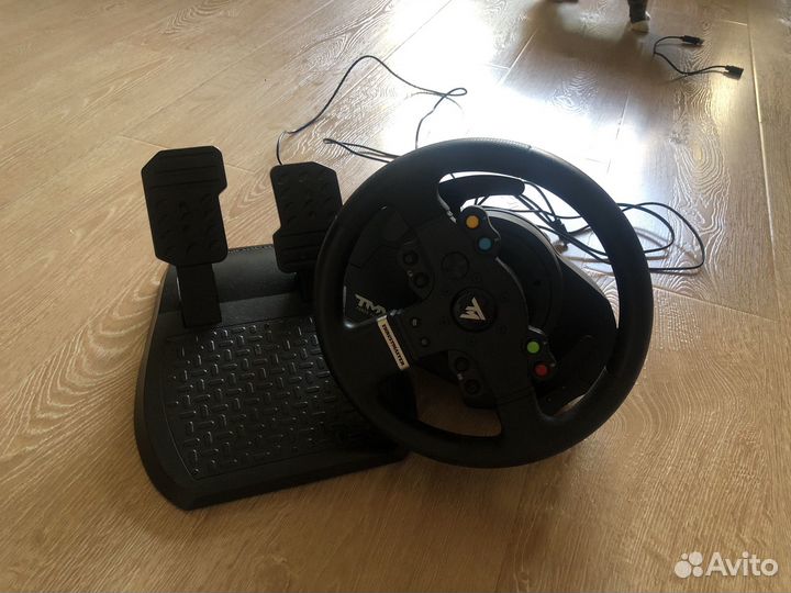 Игровой руль и педали thrustmaster tmx