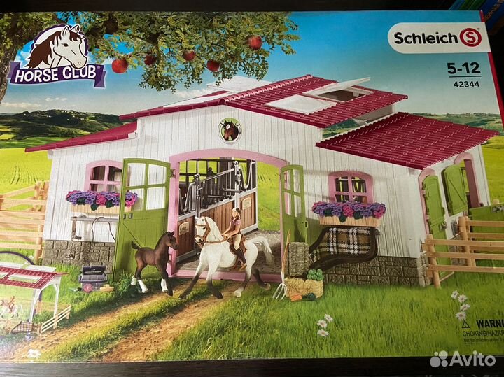 Конюшня schleich