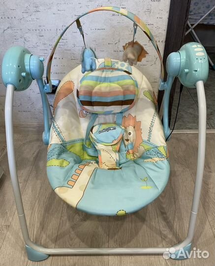 Детские электронные качели