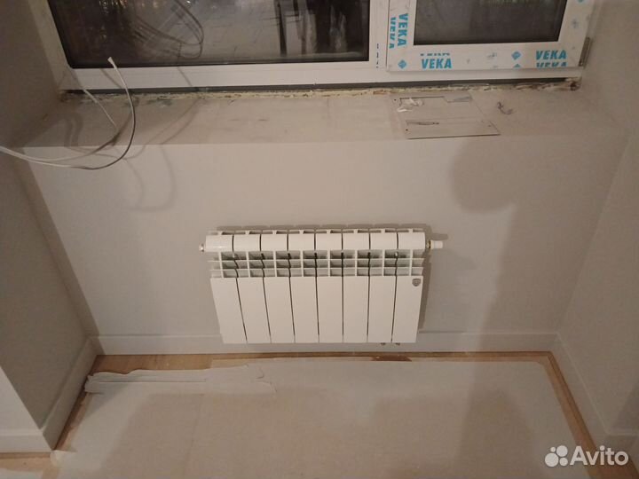 Замена радиаторов отопления