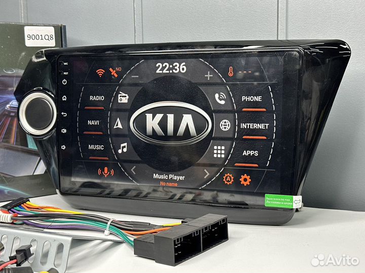 Магнитола Android Kia Rio 3 CarPlay