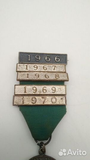 17 Медаль 1966-1970 Safe Driving Competition, R