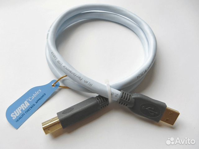 Кабель USB Supra USB 2.0 A-B