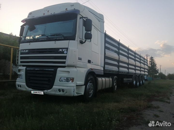 DAF FT XF 105.460 с полуприцепом, 2008