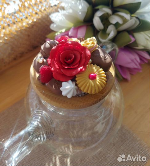 Чайник заварочный стеклянный