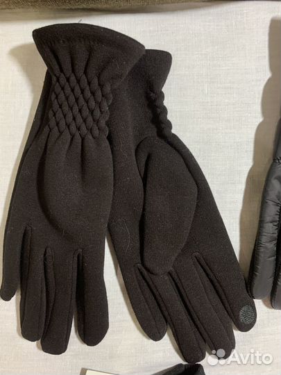 Перчатки женские новые текстиль