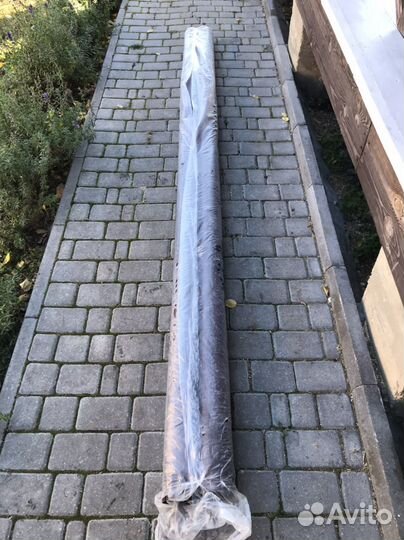 Трубы для водостока металлические, 100 мм